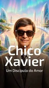 Chico Xavier representado como um discípulo do amor